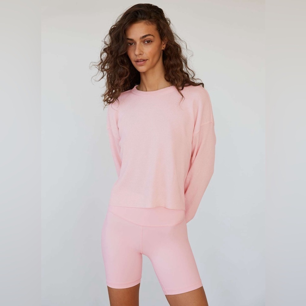 Tna ARITZIA Waffle Crew Boxy Longsleeve - Picture 2 of 6
